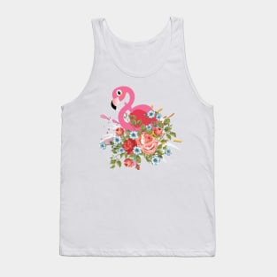 Flamingo design Tank Top